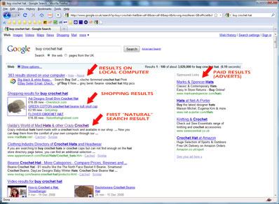 number one in google